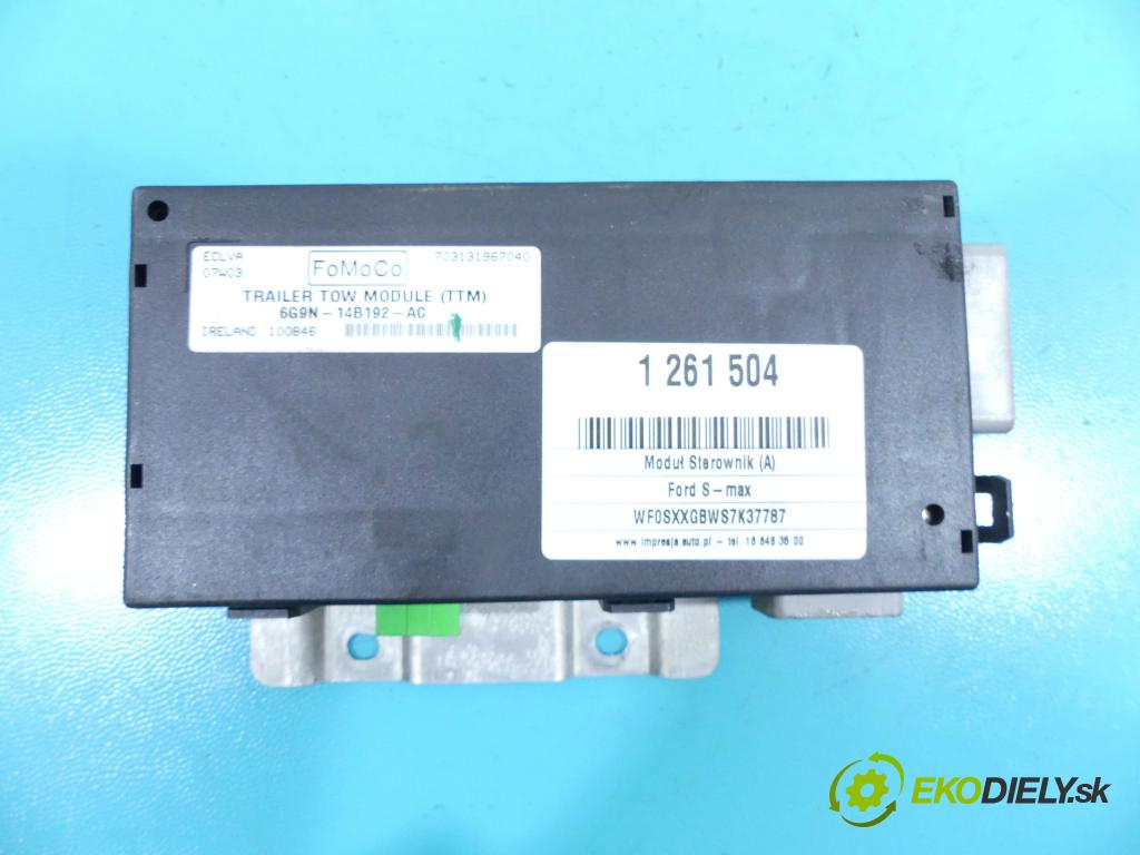 Ford S-max 2.0 tdci 131 HP manual 96 kW 1997 cm3 5- modul riadiaca jednotka 6M2J-19H378-AB (Ostatné)