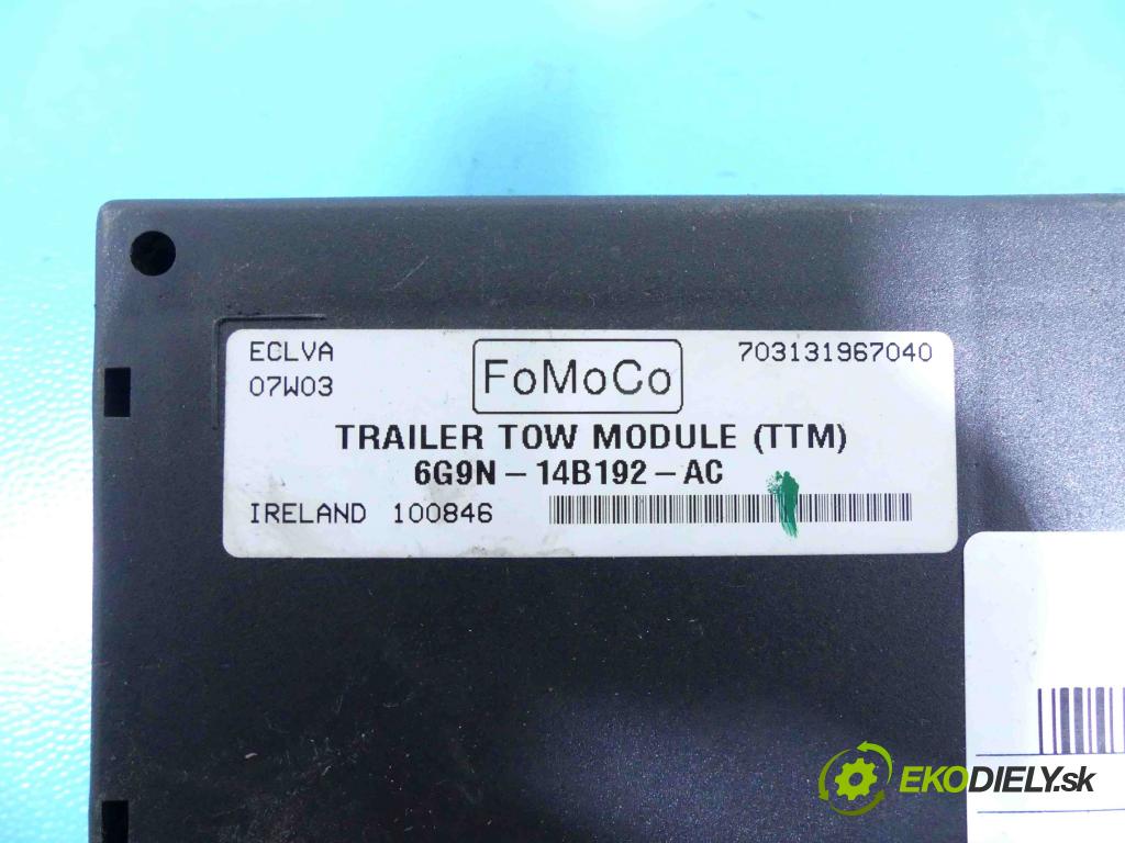 Ford S-max 2.0 tdci 131 HP manual 96 kW 1997 cm3 5- modul riadiaca jednotka 6M2J-19H378-AB (Ostatné)