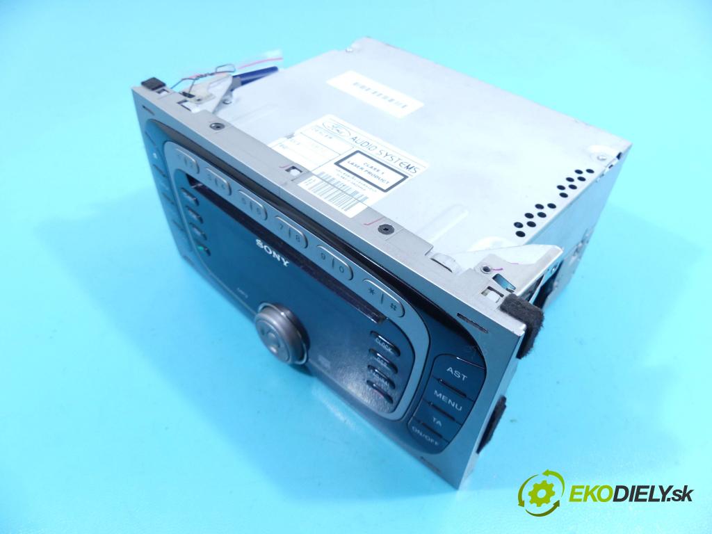 Ford S-max 2.0 tdci 131 HP manual 96 kW 1997 cm3 5- Radio originál 6M2T-18C939-AF