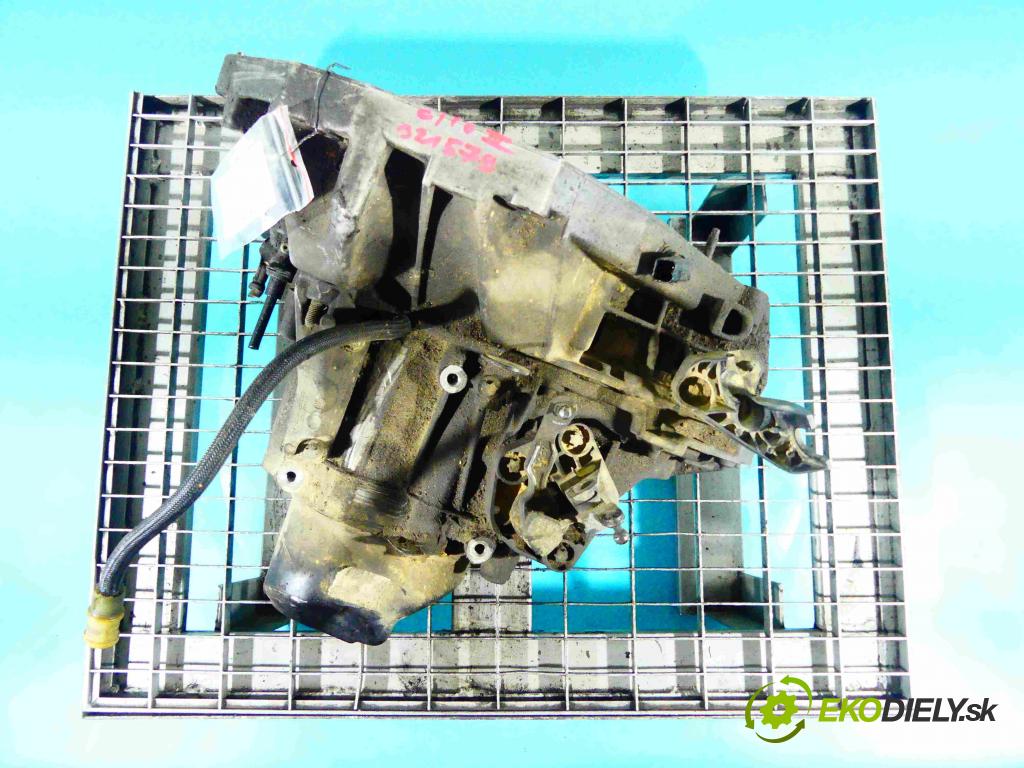 Renault Clio III 2005-2012 1.4 16v (K4J780): 98 HP manual 72 kW 1390 cm3 5- prevodovka stupeň,rýchlosť manual JH3177