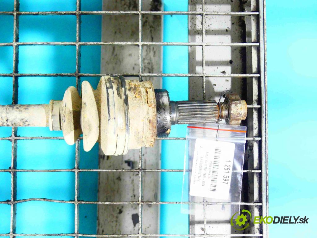 Suzuki Swift Mk5 1989-2004 1.3 68 HP manual 50 kW 1298 cm3 5- poloos pravé  (Poloosy)