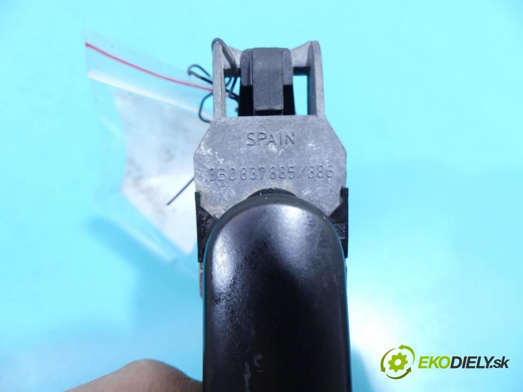 Vw Polo IV 9N 2001-2009 1.4 tdi 75 HP manual 55 kW 1422 cm3 5- rukoväť predné ľavé mimo:  (Vonkajšie predné ľavé)