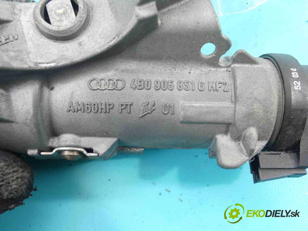 Vw Polo IV 9N 2001-2009 1.4 tdi 75 HP manual 55 kW 1422 cm3 5- Spínačka 4B0905851G (Spínacie skrinky a kľúče)