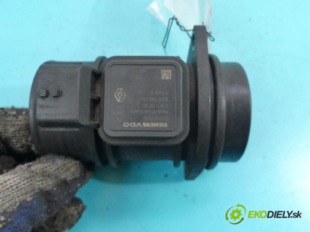 Renault Clio II 1998-2012 1.5 dci 68 HP manual 50 kW 1461 cm3 5- průtokoměr: 8200280056 (Váhy vzduchu)