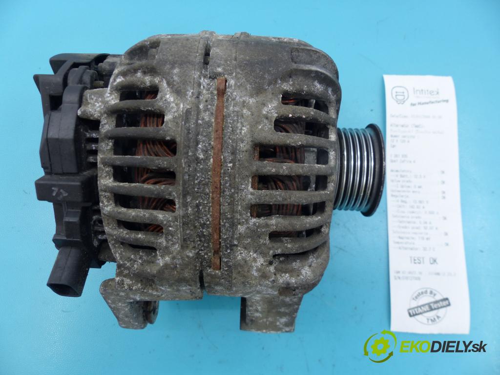 Opel Zafira A 1999-2005 2.0 dti 101 hp automatic 74 kW 1999 cm3 5- Alternator 0124515032 (Alternátory)