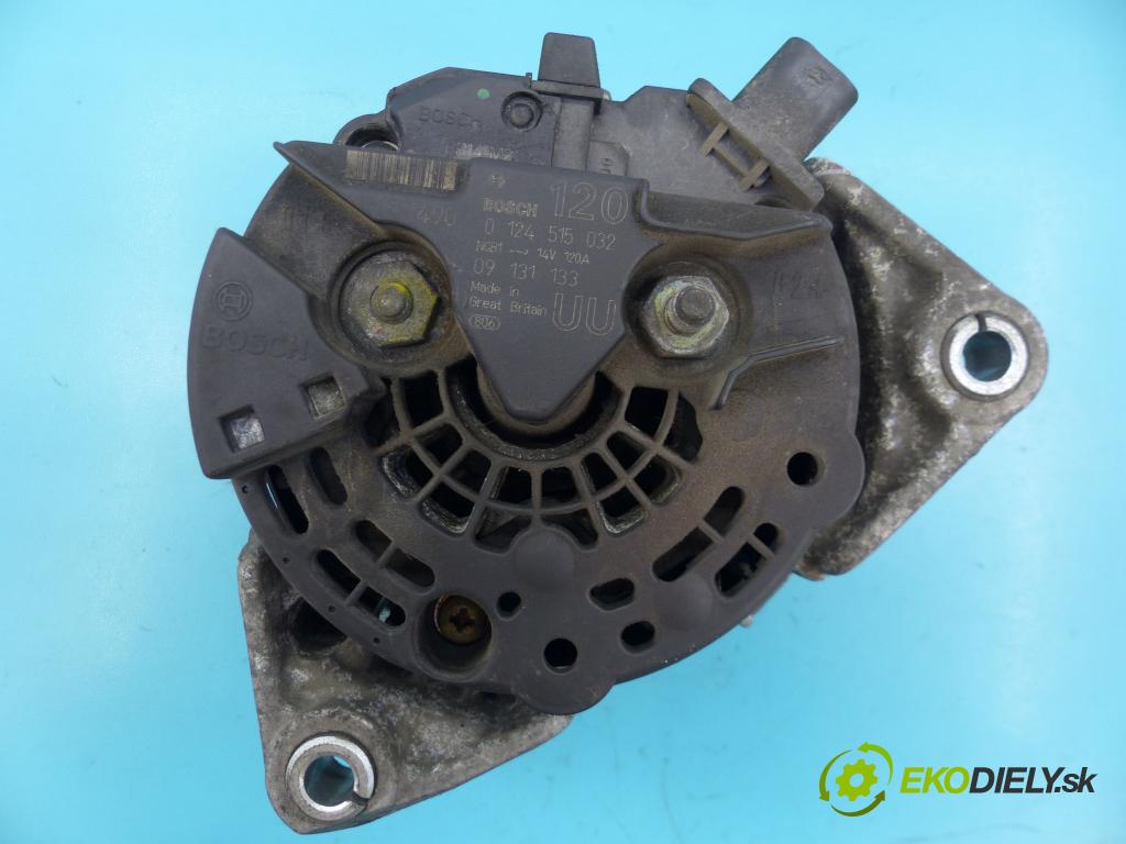 Opel Zafira A 1999-2005 2.0 dti 101 hp automatic 74 kW 1999 cm3 5- Alternator 0124515032 (Alternátory)