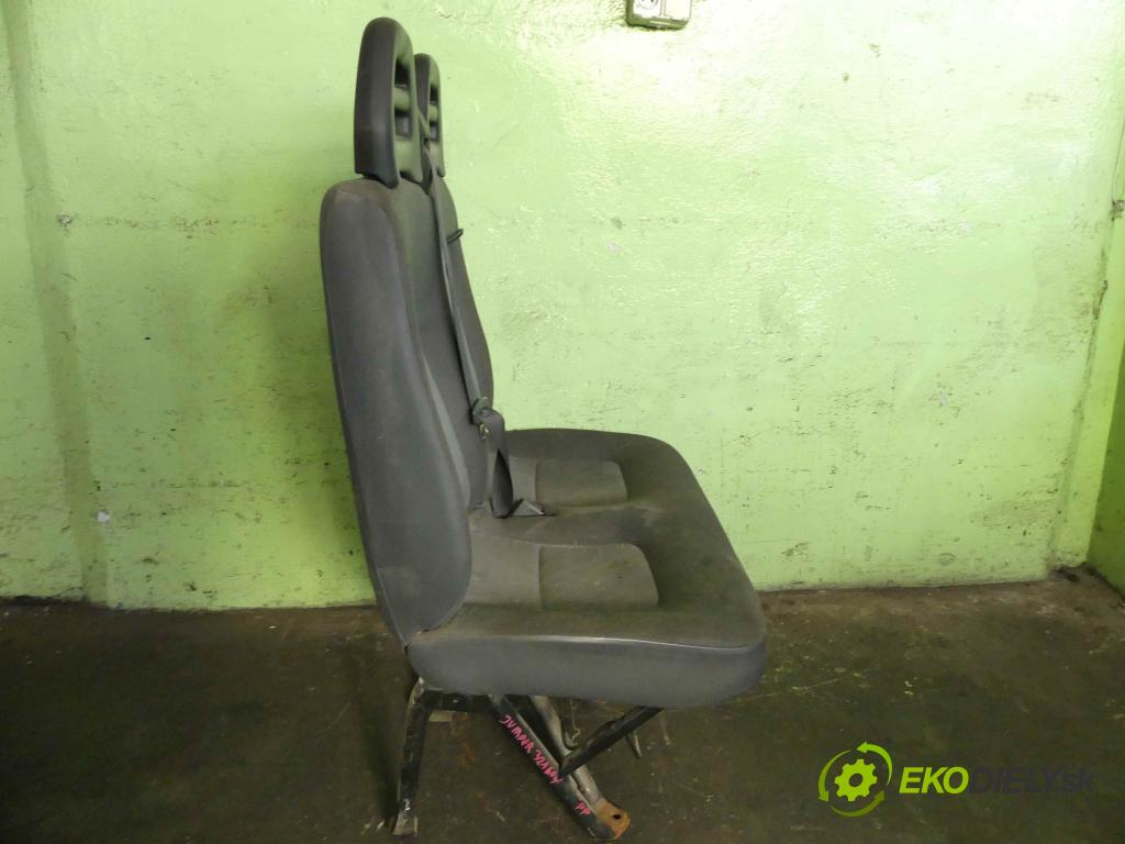 Citroen Jumper I 1994-2006 2.2 hdi 101 HP manual 74 kW 2179 cm3 5- Sedačka pravý  (Sedačky, sedadlá)