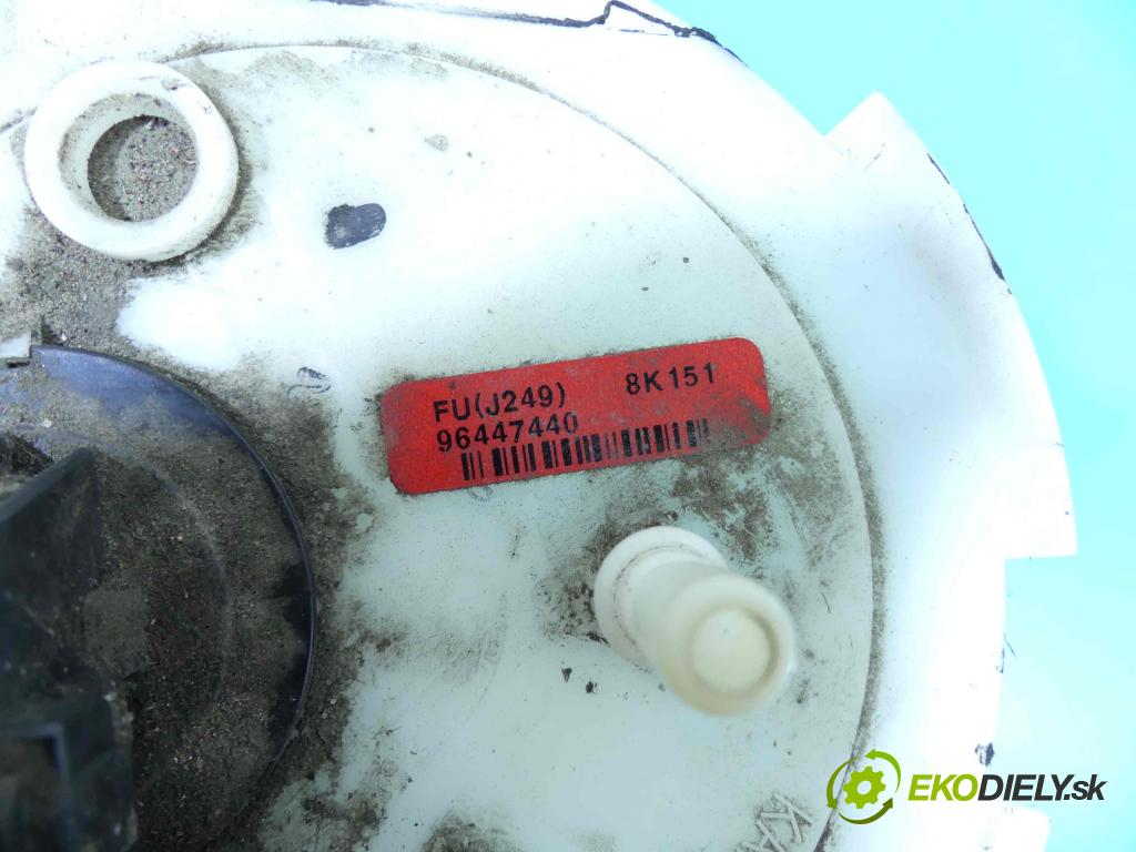 Chevrolet Lacetti 1.6 16v 109 hp manual 80 kW 1598 cm3 5- čerpadlo paliva 96447440