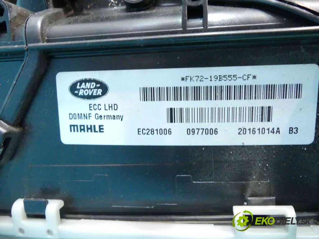 Land rover Discovery Sport 2014-2019 L550 2.0 D 179KM automatic 132 kW 1965 cm3 5- radiator FK72-19B555-CF (Radiátory kúrenia)