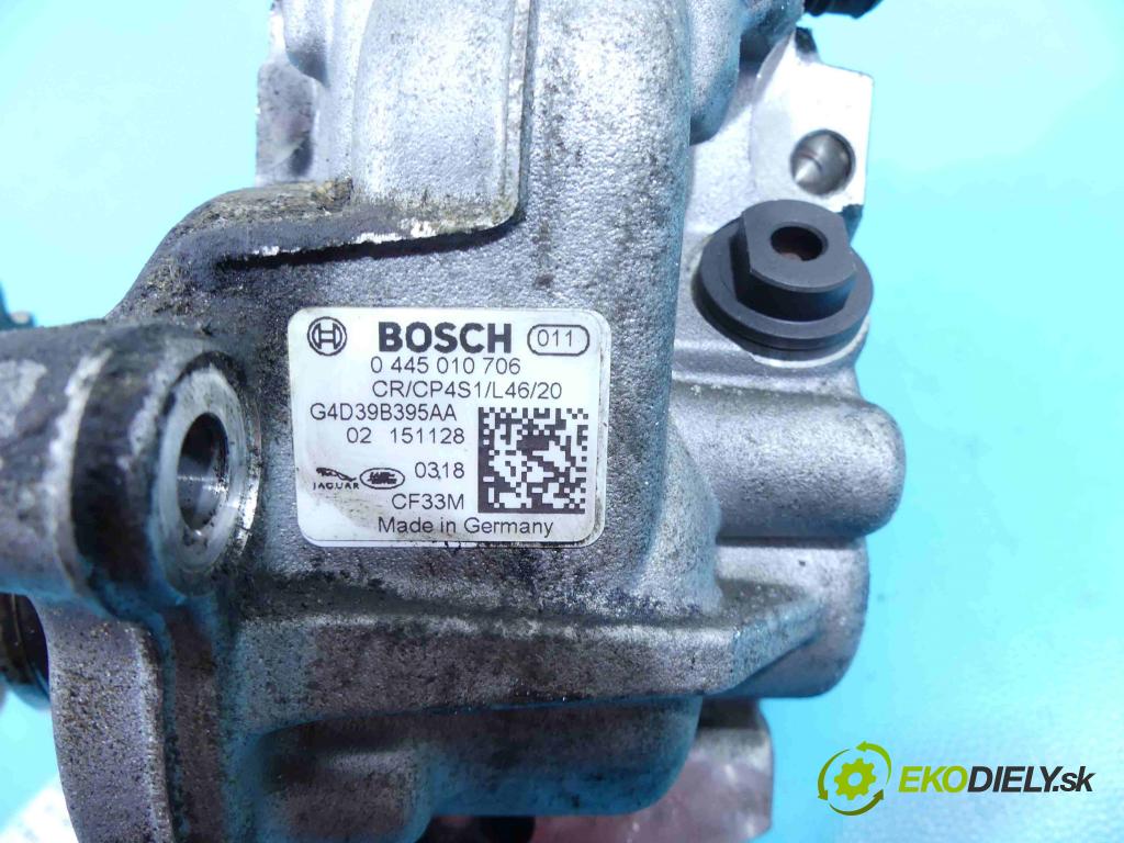 Land rover Discovery Sport 2014-2019 L550 2.0 TD 179KM automatic 132 kW 1965 cm3 5- čerpadlo vstrekovacia 0445010706 (Vstrekovacie čerpadlá)