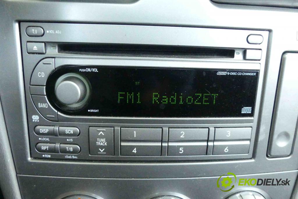 Subaru Forester II SG 2002-2008 2.0 boxer 158 HP manual 116 kW 1994 cm3 5- Radio originál 86201SA200