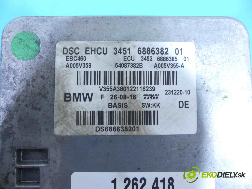 Bmw 7 G11 2015-2022 3.0d 265KM automatic 195 kW 2993 cm3 4- čerpadlo abs 6886382 (Pumpy ABS)
