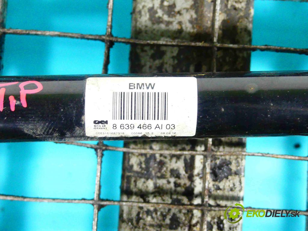 Bmw 7 G11 2015-2022 3.0d 265KM automatic 195 kW 2993 cm3 4- poloos pravé 8639466 (Poloosy)