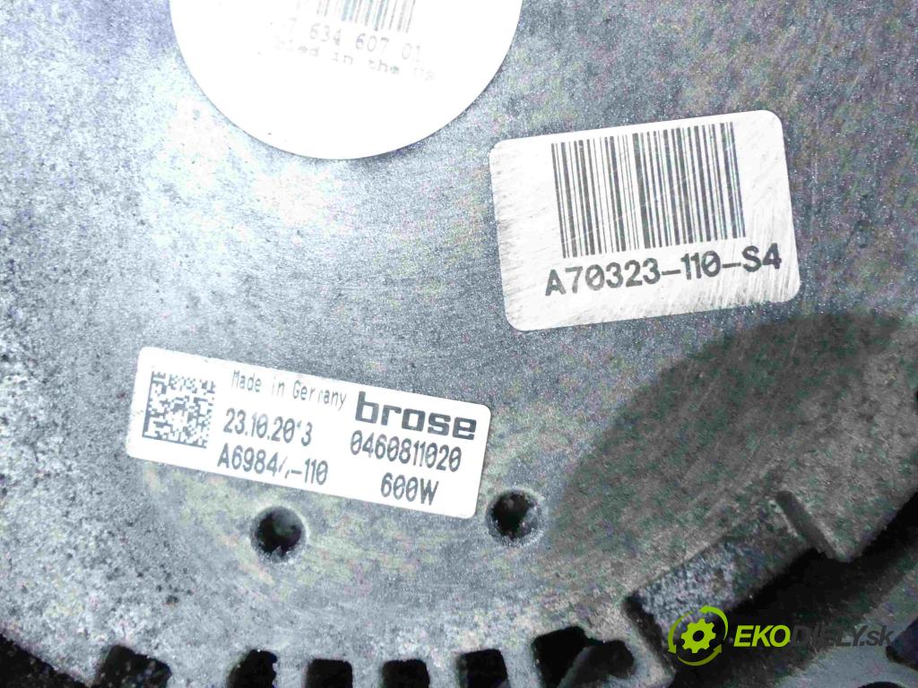 Bmw X5 F15 2013-2018 3.0d 313 HP automatic 230 kW 2993 cm3 5- Ventilátor chladiča 7634467