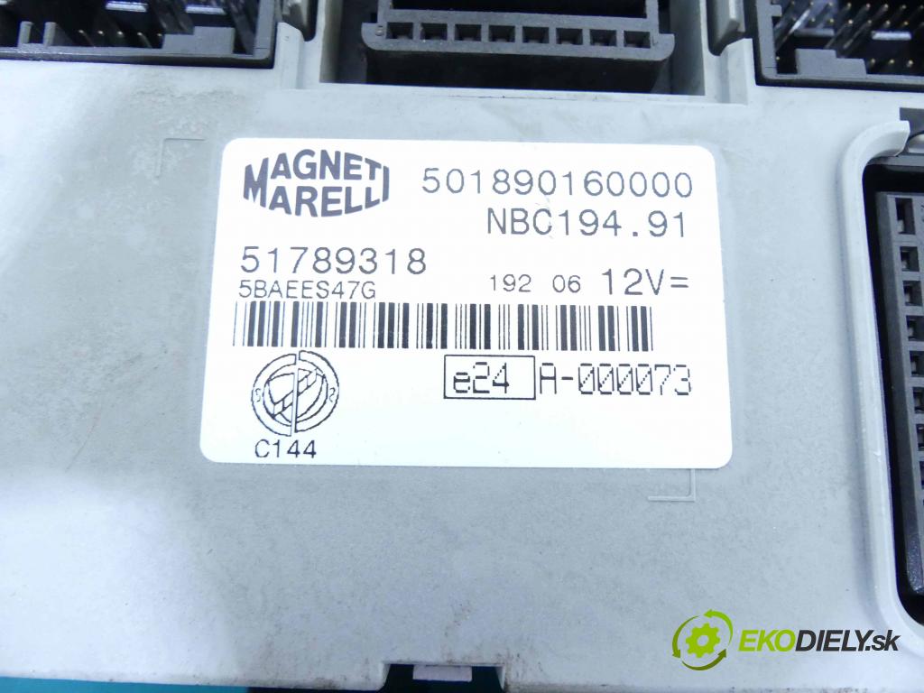 Fiat Croma II 2005-2010 1.9 jtd 150 HP manual 110 kW 1910 cm3 5- modul riadiaca jednotka 46846745CPL (Ostatné)