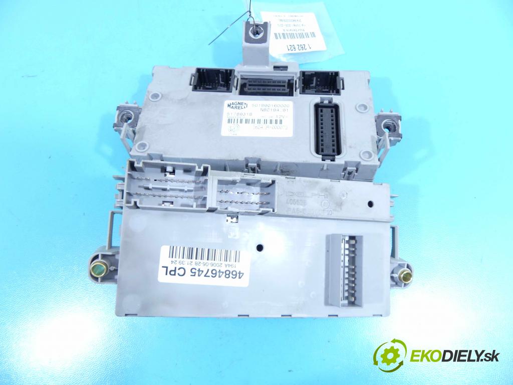 Fiat Croma II 2005-2010 1.9 jtd 150 HP manual 110 kW 1910 cm3 5- modul riadiaca jednotka 46846745CPL (Ostatné)