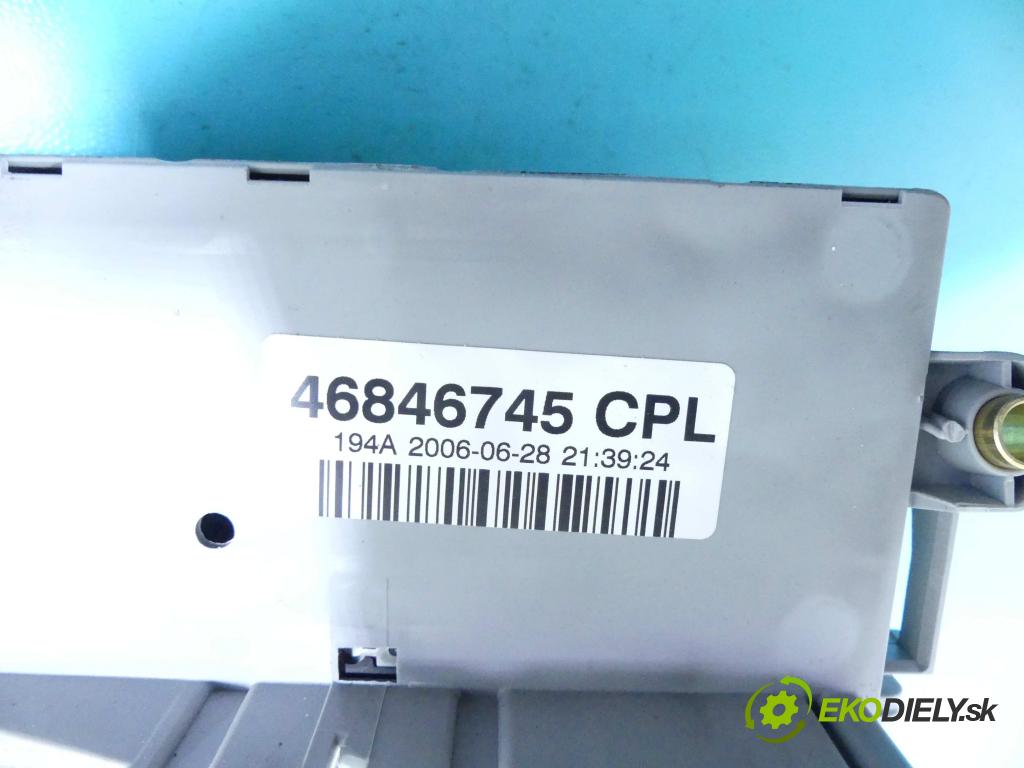 Fiat Croma II 2005-2010 1.9 jtd 150 HP manual 110 kW 1910 cm3 5- modul riadiaca jednotka 46846745CPL (Ostatné)