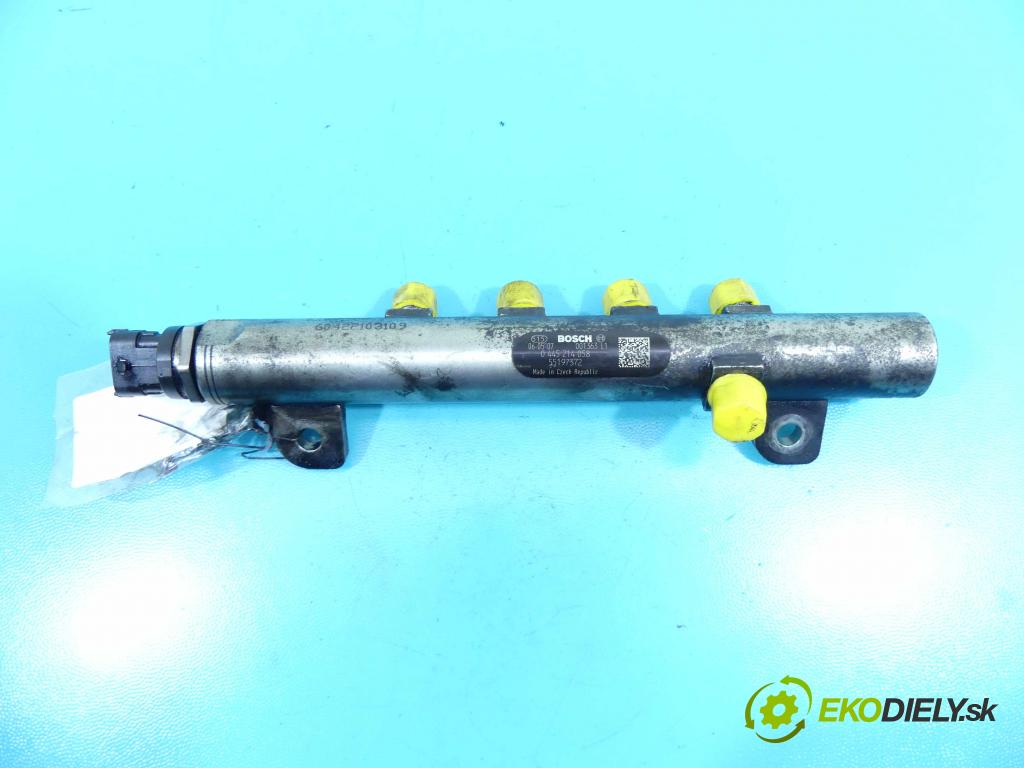 Fiat Croma II 2005-2010 1.9 jtd 150 HP manual 110 kW 1910 cm3 5- lišta vstrekovacia 0445214058 (Vstrekovacie lišty)