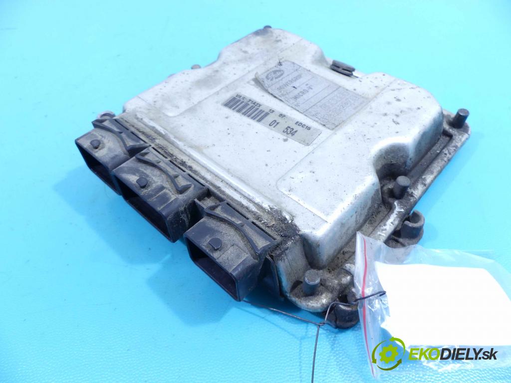 Peugeot 206 2.0 hdi 90 hp manual 66 kW 1997 cm3 3- jednotka řídící 0281011188