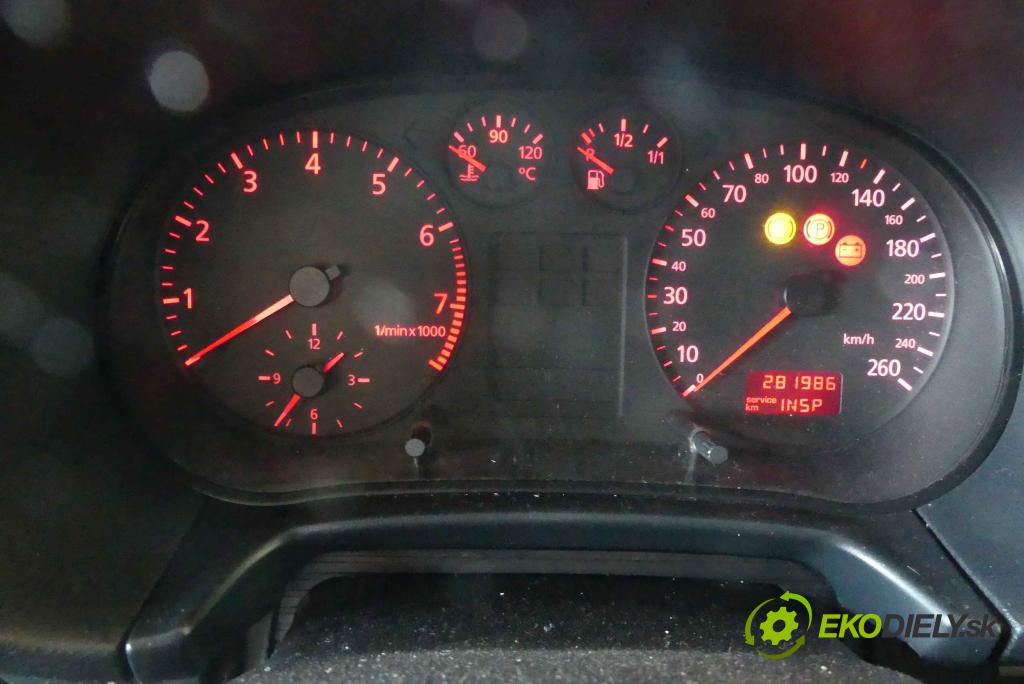 Audi A3 8L 1996-2003 1.8 20v 125 HP manual 92 kW 1781 cm3 3- prístrojovka/ budíky 8L0919860E (Prístrojové dosky, displeje)