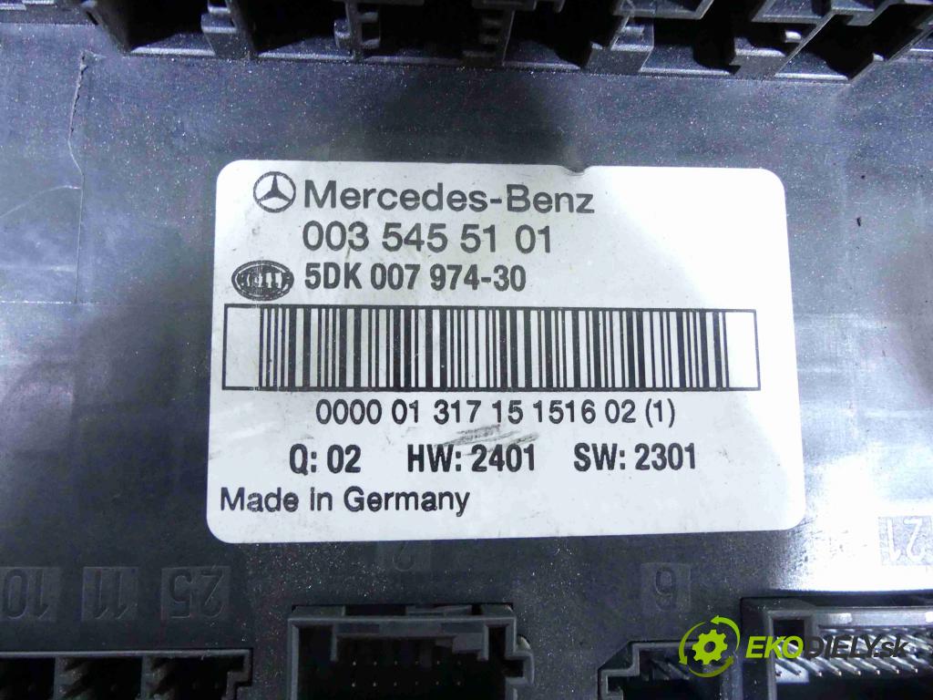 Mercedes C W203 2000-2007 2,2.0 cdi 143 HP manual 105 kW 2148 cm3 4- modul riadiaca jednotka 5DK007974-30 (Ostatné)