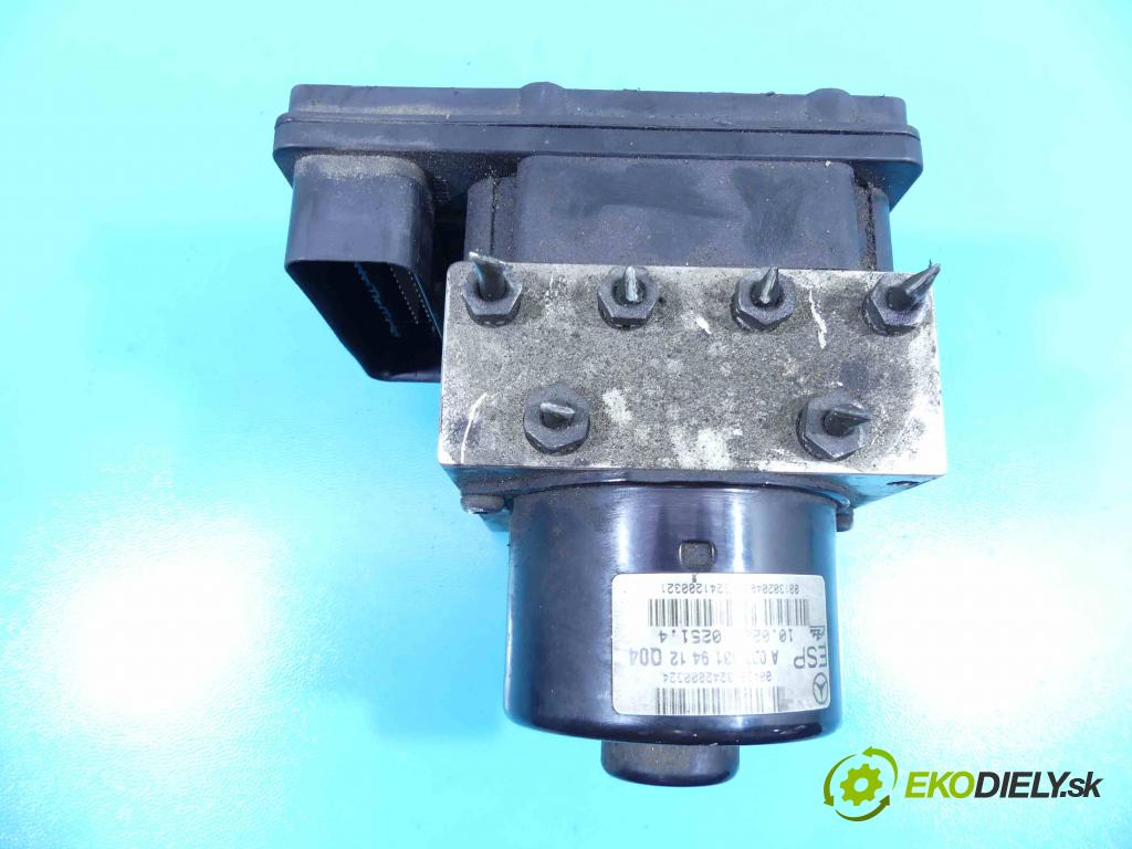 Mercedes C W203 2000-2007 2,2.0 cdi 143 HP manual 105 kW 2148 cm3 4- čerpadlo abs A0034319412Q04 (Pumpy ABS)