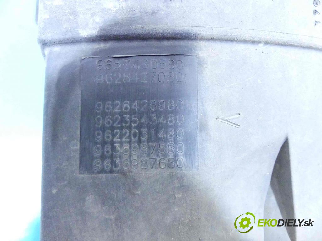 Peugeot 206 1.4 75 HP manual 55 kW 1360 cm3 3- obal filtra vzduchu 9657430580 (Obaly filtrov vzduchu)