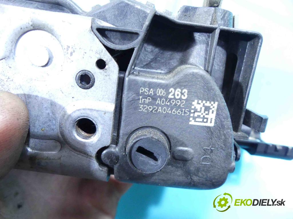 Peugeot 508 2010-2018 1.6 THP 156 hp manual 115 kW 1598 cm3 5- zámek zadní pravý 006263