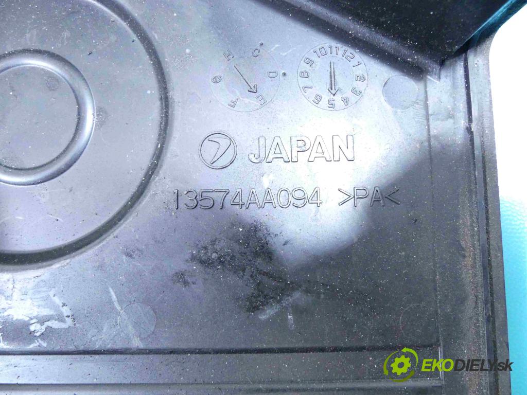 Subaru Forester II SG 2002-2008 2.0 boxer 158 hp manual 116 kW 1994 cm3 5- obal vačkový 13574AA094 (Kryty motora)