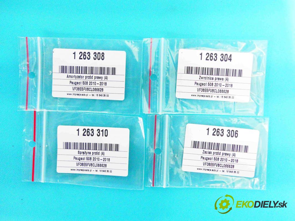 Peugeot 508 2010-2018 1.6 THP 156 HP manual 115 kW 1598 cm3 5- náboj pravé  (Náboje)