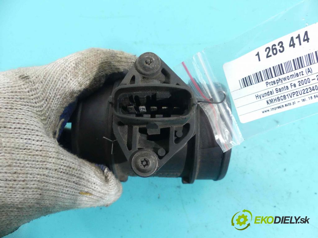 Hyundai Santa Fe 2000-2006 2.0 crdi 111KM manual 82 kW 1991 cm3 5- průtokoměr: 0281002447 (Váhy vzduchu)