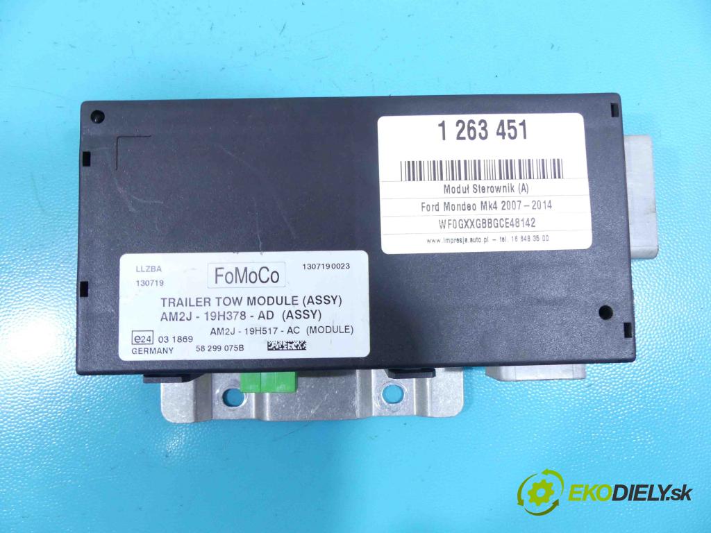 Ford Mondeo Mk4 2007-2014 1.6 ecoboost 160 HP manual 118 kW 1596 cm3 5- modul riadiaca jednotka AM2J-19H378-AD (Ostatné)