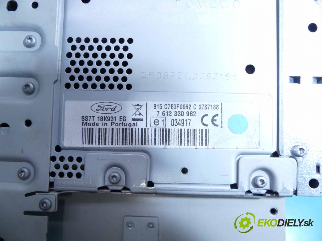 Ford Mondeo Mk4 2007-2014 1.6 ecoboost 160 HP manual 118 kW 1596 cm3 5- Radio originál BS7T-18K931-EG