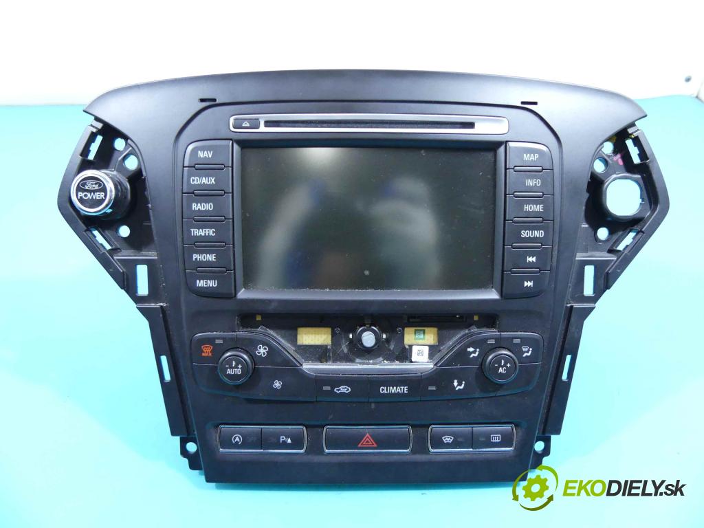 Ford Mondeo Mk4 2007-2014 1.6 ecoboost 160 HP manual 118 kW 1596 cm3 5- Radio originál BS7T-18K931-EG