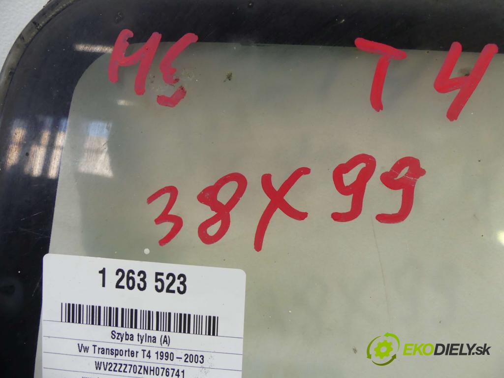 Vw Transporter T4 1990-2003 1.9d 61 hp manual 45 kW 1896 cm3 5- sklo zadní  (Okna zadní)
