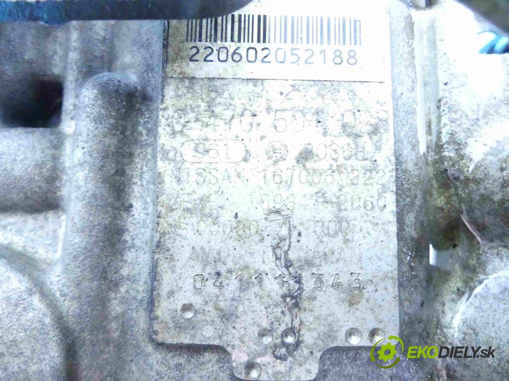 Nissan Almera tino 2.2 td 114 HP manual 84 kW 2184 cm3 5- čerpadlo vstrekovacia 0470504028 (Vstrekovacie čerpadlá)