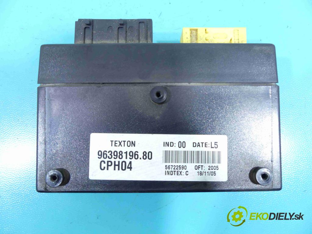 Peugeot Expert I 1995-2006 2.0 hdi 94 HP manual 69 kW 1997 cm3 5- modul riadiaca jednotka 9639819680 (Ostatné)