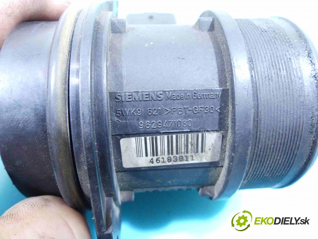 Peugeot Expert I 1995-2006 2.0 hdi 94 HP manual 69 kW 1997 cm3 5- průtokoměr: 9629471080 (Váhy vzduchu)