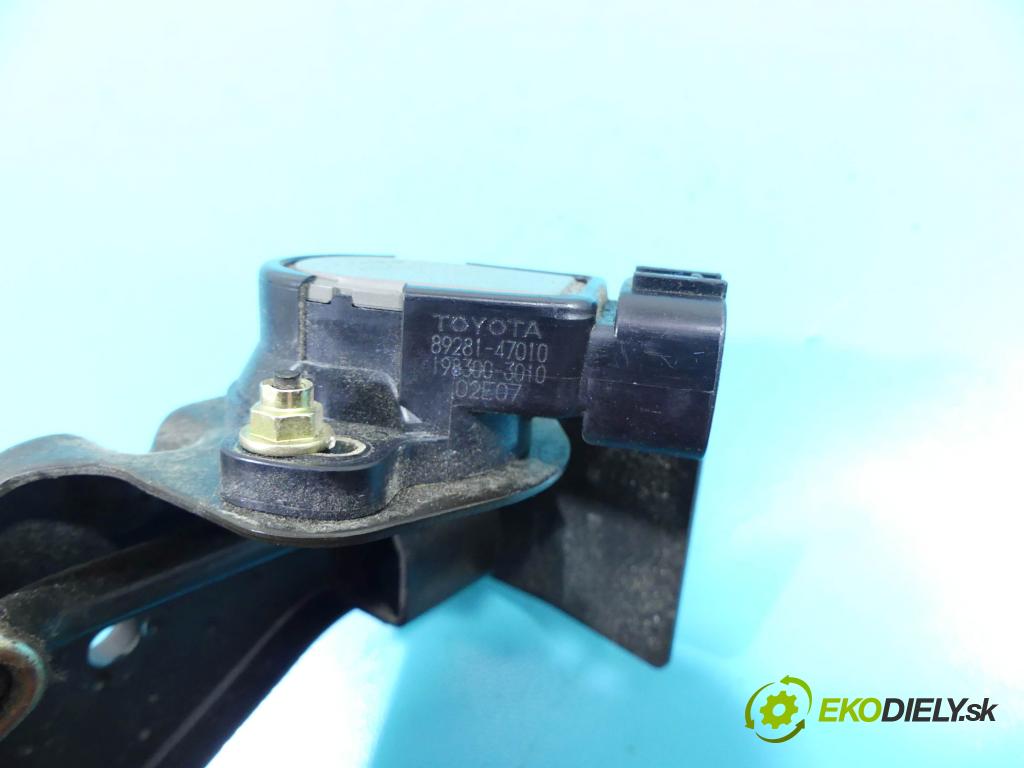 Toyota Corolla E12 2001-2009 2.0 D4D 90 HP manual 66 kW 1995 cm3 5- pedále 89281-47010 (Pedále)