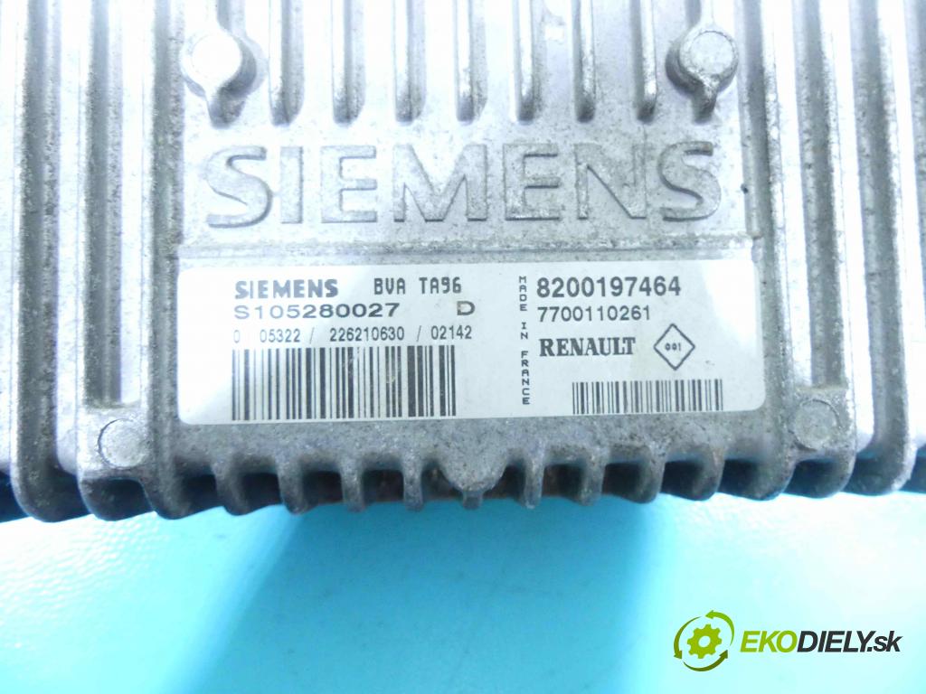 Renault Kangoo I 1998-2008 1.4 75 HP automatic 55 kW 1390 cm3 5- modul riadiaca jednotka 8200197464 (Ostatné)