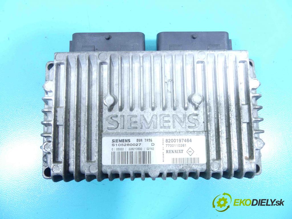 Renault Kangoo I 1998-2008 1.4 75 HP automatic 55 kW 1390 cm3 5- modul riadiaca jednotka 8200197464 (Ostatné)