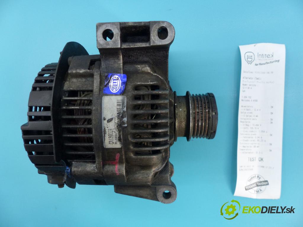 Mercedes A W168 1997-2004 1.7 cdi 90 hp manual 66 kW 1689 cm3 5- Alternator 2541968B (Alternátory)