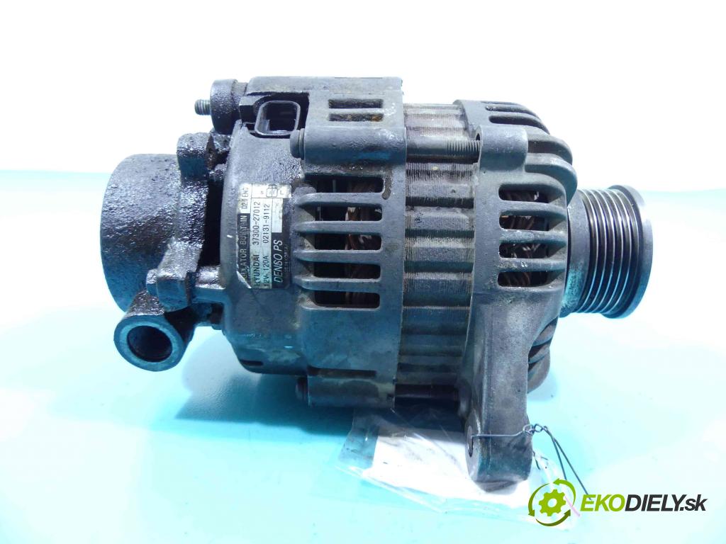 Hyundai Santa Fe 2000-2006 2.0 crdi 111KM manual 82 kW 1991 cm3 5- Alternator 37300-27012 (Alternátory)