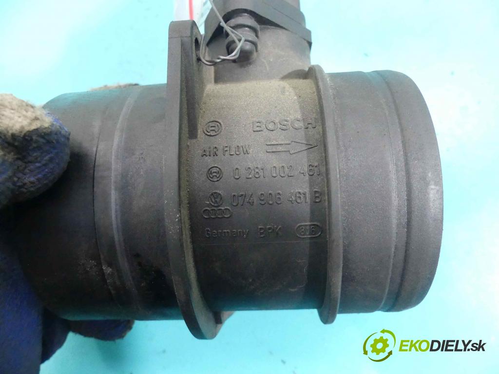 Vw Passat B6 2005-2010 2.0 tdi 140 HP automatic 103 kW 1968 cm3 5- průtokoměr: 0281002461 (Váhy vzduchu)