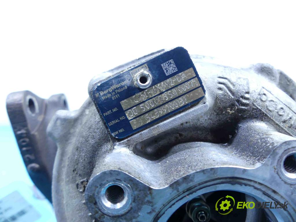 Ford Mondeo Mk4 2007-2014 1.6 ecoboost 160 HP manual 118 kW 1596 cm3 5- turbodúchadlo, turbo 54399700131 (Turbodúchadlá (kompletné))