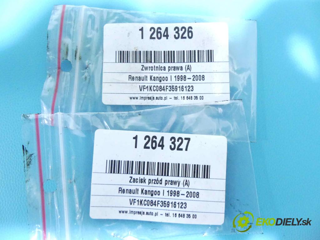 Renault Kangoo I 1998-2008 1.5 dci 82 HP manual 60 kW 1461 cm3 5- náboj pravé (Náboje)