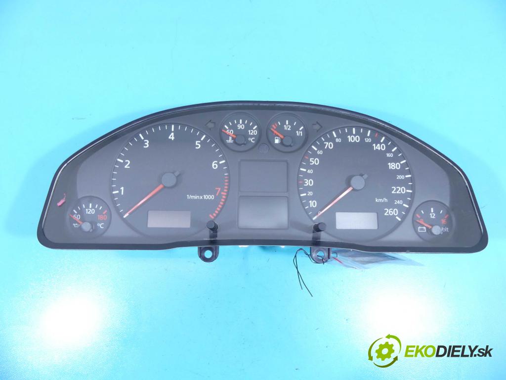 Audi A6 C5 1997-2004 2.4 V6 165 HP manual 121 kW 2393 cm3 5- prístrojovka/ budíky 4B0920900K (Prístrojové dosky, displeje)