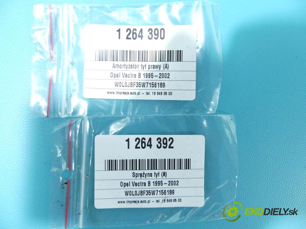 Opel Vectra B 1995-2002 2.0 dti 101 hp manual 74 kW 1995 cm3 5- tlumič zadní pravý