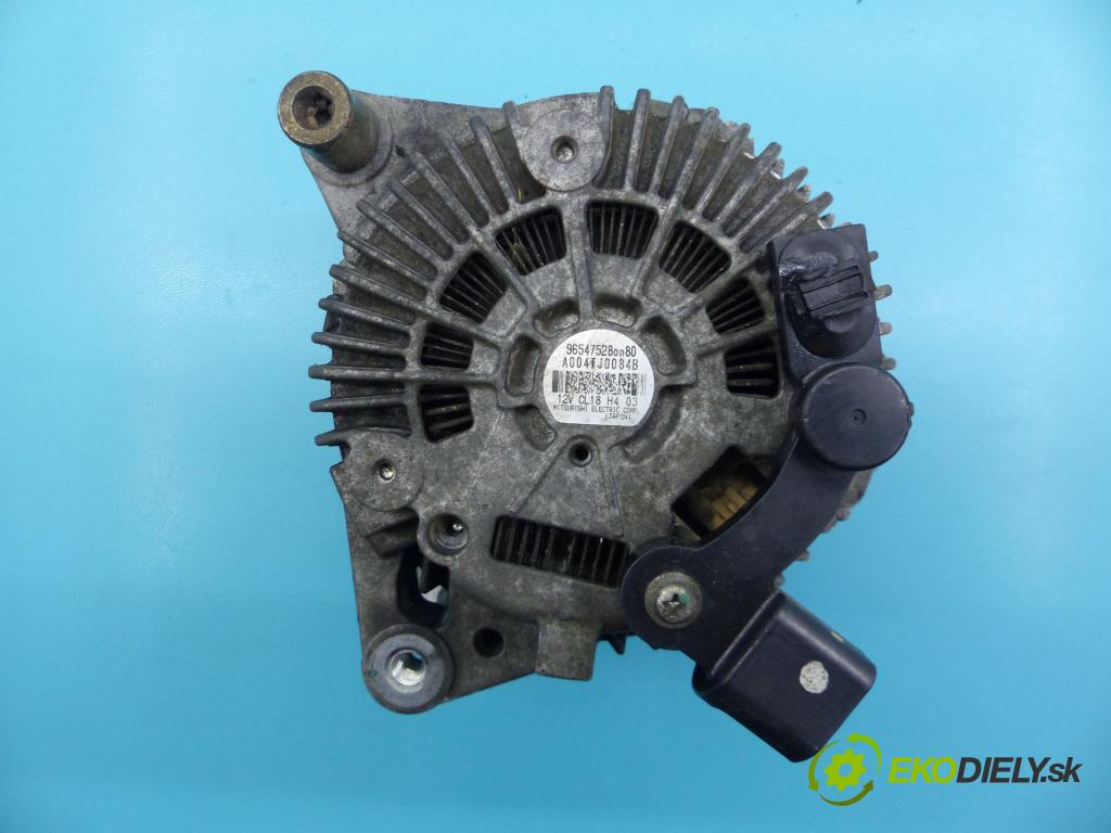 Peugeot 407 2.0 hdi 136hp manual 100 kW 1997 cm3 5- Alternator 965475280 (Alternátory)