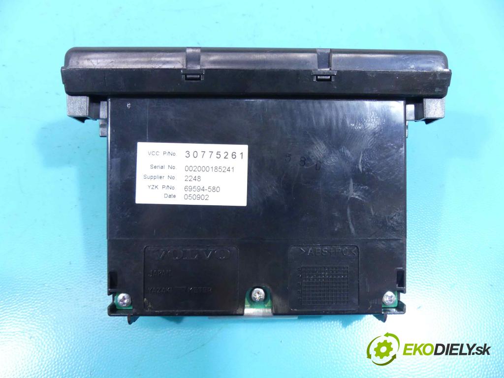 Volvo V50 1.8 16v 125 HP manual 92 kW 1798 cm3 5- Zobrazit: 30775261 (Prístrojové dosky, displeje)